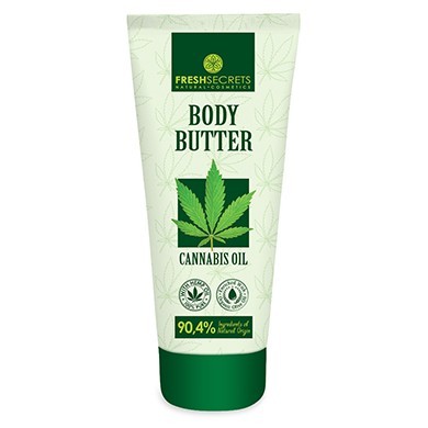 Körperbutter mit Cannabis - Fresh Secrets Body Butter with Cannabis