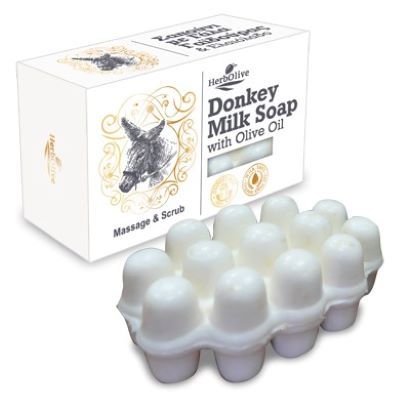Herbolive Massage Seife mit Eselsmilch - Massage Soap With Donkey Milk